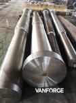 Quenched And Tempered Shaft Steel Rolling Mill Open Die Forgings For Machinery