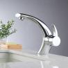 Buy cheap Brass Modern Single Hole Single Handle Basin Mixer In Chrome from wholesalers