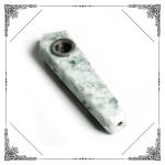 Crystal Borosilicate Glass Hand Smoking Pipes 4 Inches Length Mix Color