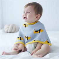Buy cheap Cute Design Printed Muslin Burp Cloths 100 Cotton MB 007 Custom Size product
