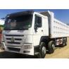 Buy cheap Sino Truck HOWO 8X4 Dump/Dumper/Tipper/Tipping Truck with Seats ≤5 Euro 3 Emission Standard from wholesalers
