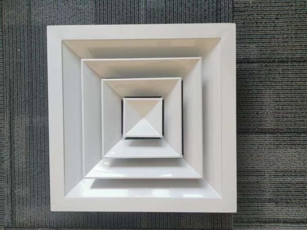 Buy cheap 20mm Frame HVAC Air Grille Aluminum Alloy Ventilation Outlet from wholesalers
