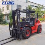 LTMG all terrain forklift truck 3.5ton forklift 2WD 4WD diesel powered forklift