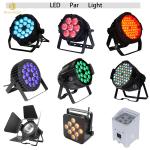 Indoor LED Par Light 18PCS 12W 4in1 Professional DJ Lights for Night Club
