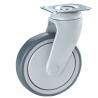Buy cheap 125mm Nylon Bracket TPR Tread Plate Swivel Medical Caster Wheel from wholesalers