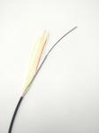 Duplex LSZH Indoor Outdoor Armored Fiber 2 Core 3.0mm Steel Armored Fiber Optic