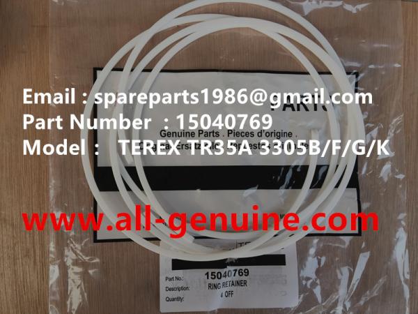 Buy cheap TEREX 15040769 RETAINER MINING NHL DUMP TRUCK TR35 TR50 TR60 TR100 3305B 3305F 3303 3307 TR45 TR70 MT4400 from wholesalers
