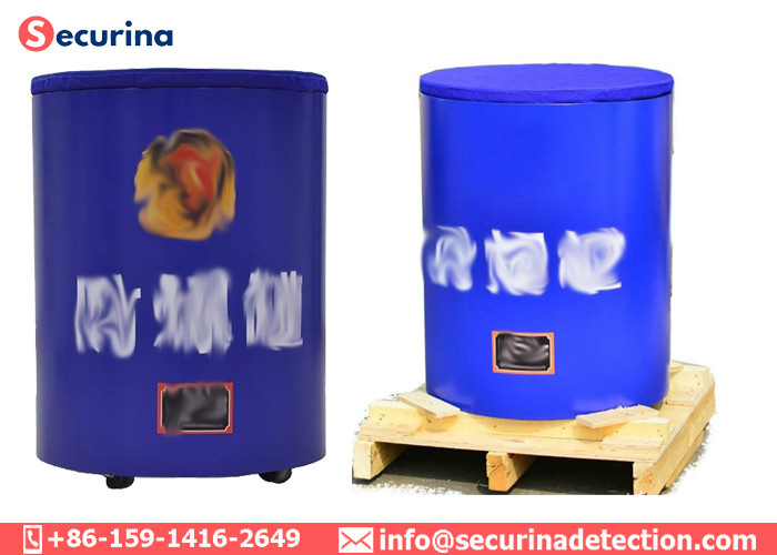 CE Bomb Disposal Equipment Carbon Steel Blast Suppression For 1.5kgs TNT Disposal