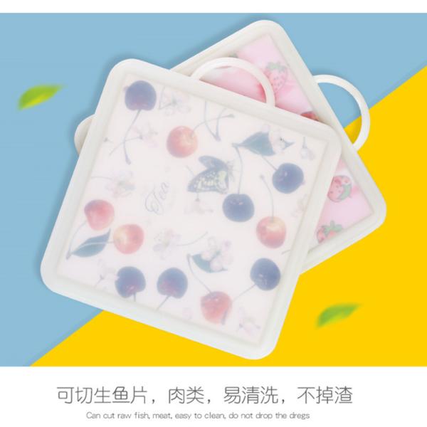Buy cheap Square Double Side Seafood Raw Fish Plastic Chopping Board from wholesalers
