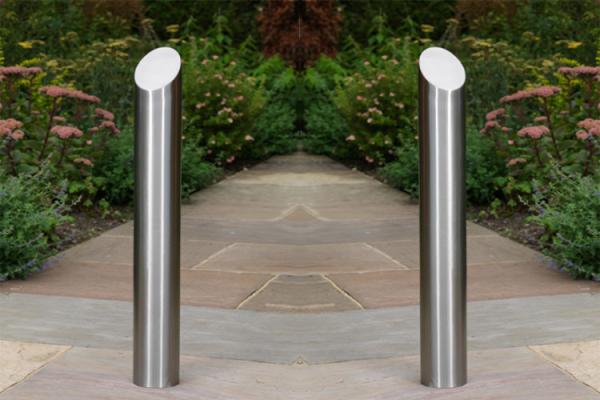 Buy cheap Height 400-700MM Surface Mounted Steel Bollards With Six Diameters Available from wholesalers