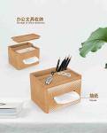 FSC Office Cork Desk Organizer Storage Box Dampproof Impermeable