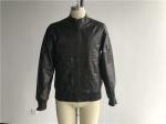 S-XL Size Levis Mens PU Jacket , Dark Brown Faux Leather Jacket LECO1734