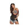 Buy cheap Niris Lingerie Wholesale Handmade colourful Sexy Swimsuit Cover Up Bikini Swimwear Crochet Beach Top For Women from wholesalers