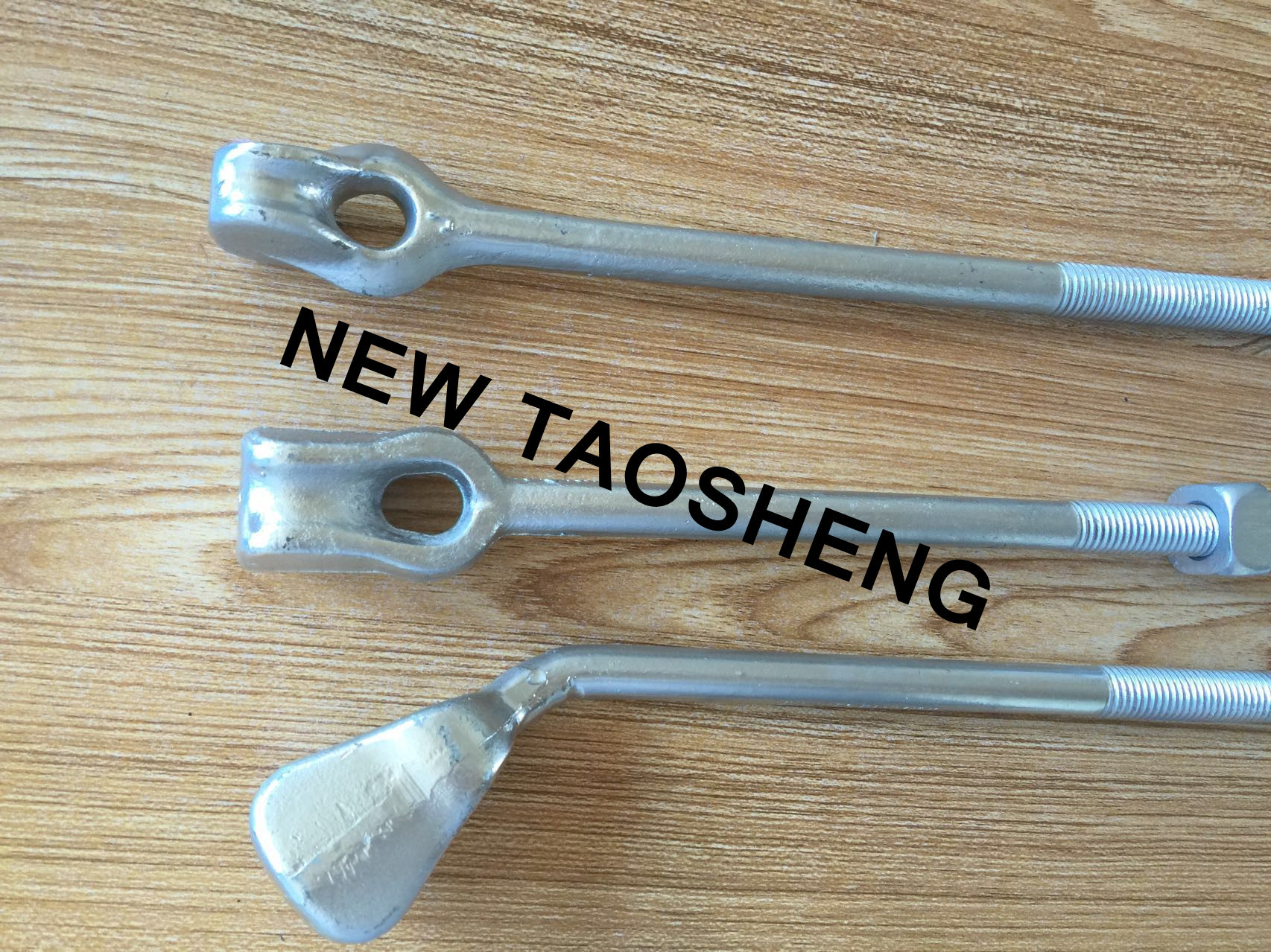 5/8"x6ft Forged Thimble Eye Anchor Rods Anchor Rod For Power Line Hardware Line Fittings