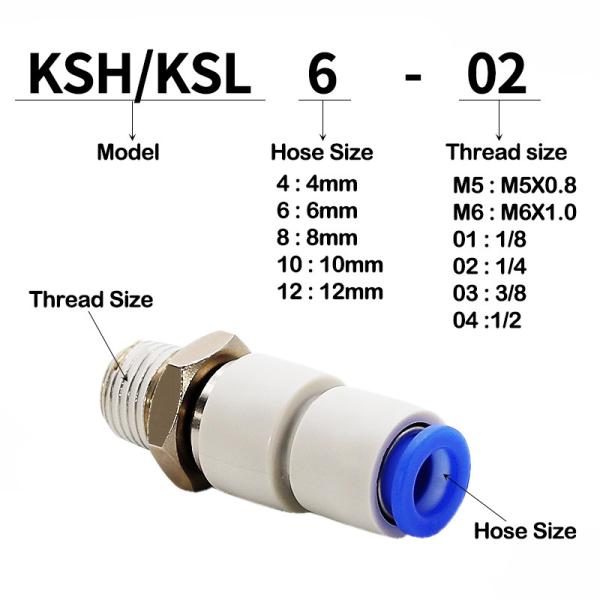 Buy cheap KSL KSH Right Angle Elbow High Speed Pneumatic Rotary Union 4mm To 12mm from wholesalers