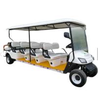 Buy cheap Custom 10 Seater Electric 72 Volt Golf Cart 4x4 For Sightseeing Green And product