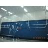 Buy cheap Water Curtain Paint Room Customized Large Industrial For Train / Aircraft Parts Infrared Lamp Paint Booth from wholesalers