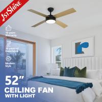 Buy cheap 52 Inches Indoor Ceiling Fan With Light DC Motor Amart Control product