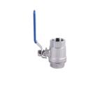 304 Stainless Steel Screwed End Ball Valve 3A DIN NPT BSPT BSPP 4 Inch Trusted