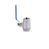 Buy cheap Stainless Steel 201 Iron Ball Female Threaded Ball Valve DN10 with Customized Support from wholesalers