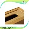 Buy cheap bamboo wood restaurant tissue box from wholesalers