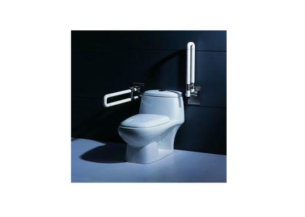 Buy cheap Commercial Toilet Hardware Flip Up Grab Bar With Anti - Skidding Surface from wholesalers