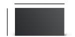 High Brightness 27 Inch Ultra Thin Narrow Bezel Wall Mounted LCD Advertising