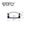 Buy cheap Surface Mounted Aluminium LED Profile Extrusion 17.3*8.2mm For LED Strip from wholesalers