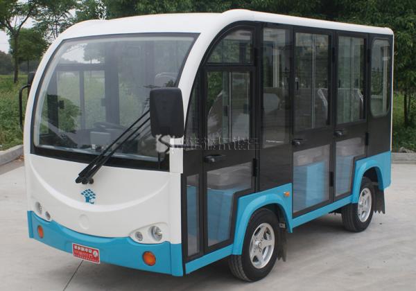 Buy cheap 12 Seats Electric Tourist Car Electric Sightseeing Vehicle 30km / H Max Speed from wholesalers