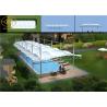 Buy cheap Wavy Cantilever Tensile Membrane Canopy Tensile Fabric Roof Structures from wholesalers