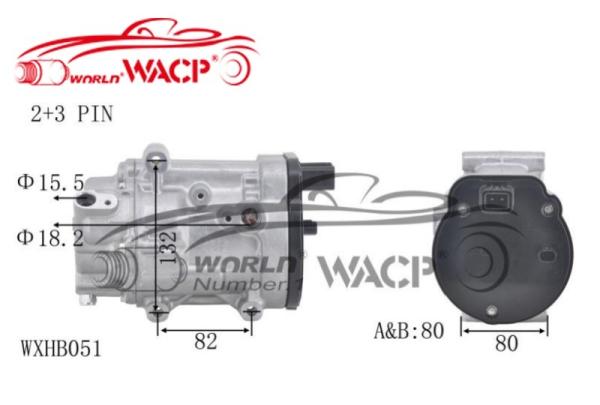 Buy cheap 8837047092 0424000370 Electric Hybrid AC Compressor For Toyota Prius For Corolla1.8 WXHB051 from wholesalers