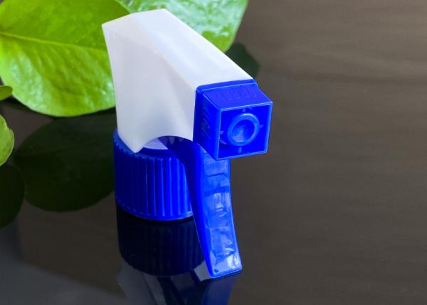 Buy cheap Blue White 28/410 Neck Chemical Trigger Sprayers Reusable from wholesalers
