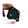 Buy cheap Rectangular Shock Absorption Black Silicone Rubber Bumpers With Metal Bonded from wholesalers