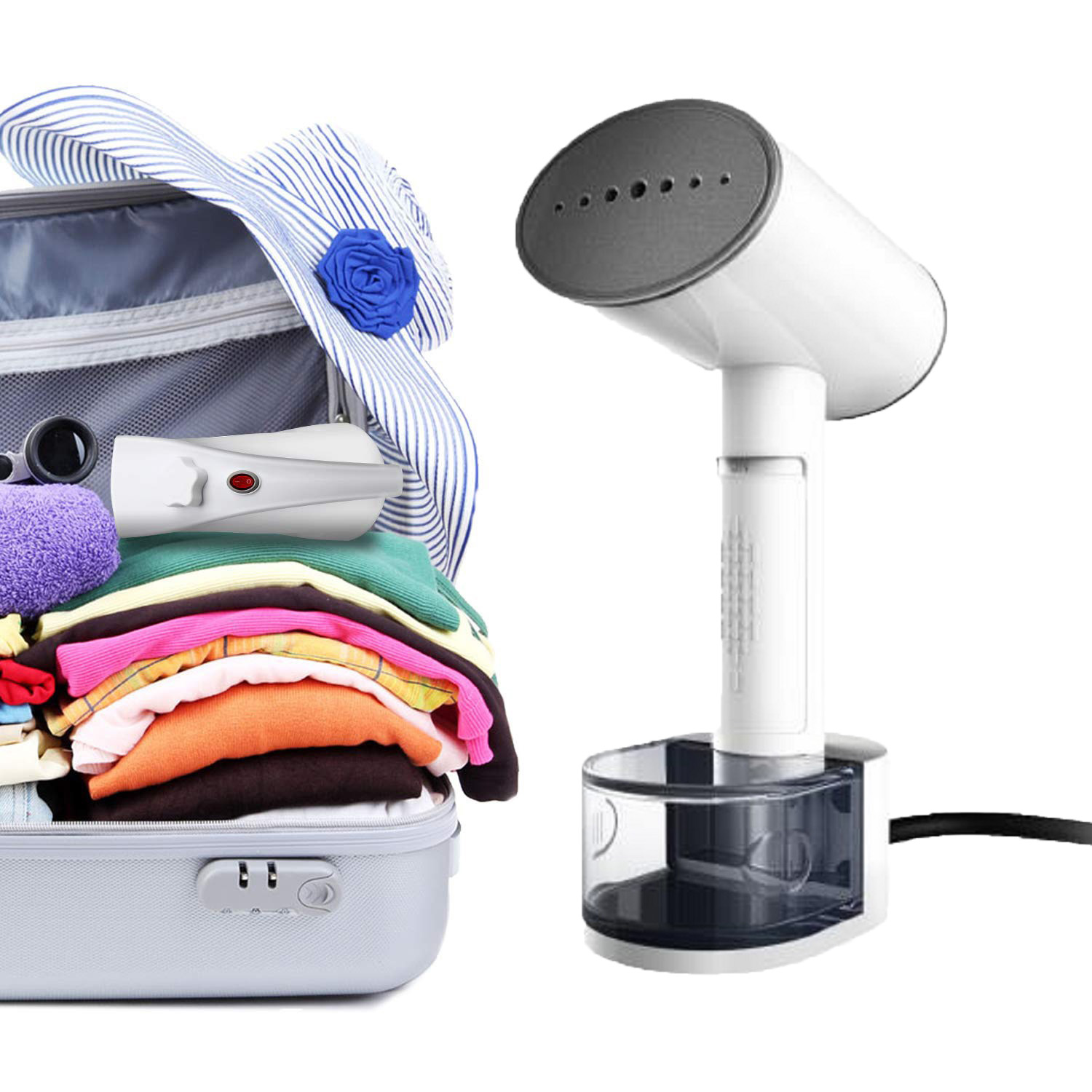 2000W 3 Gear Fabric Clothes Handheld Garment Steamer for Perfect Wrinkle Removal