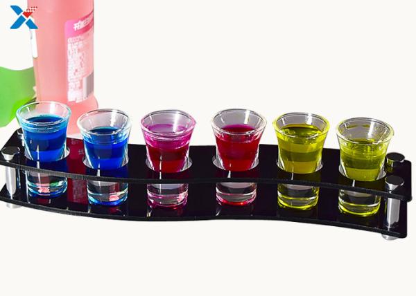 Buy cheap Non - Toxic Acrylic Cocktail Tray , Clear Acrylic Serving Tray Chemical Resisdence from wholesalers