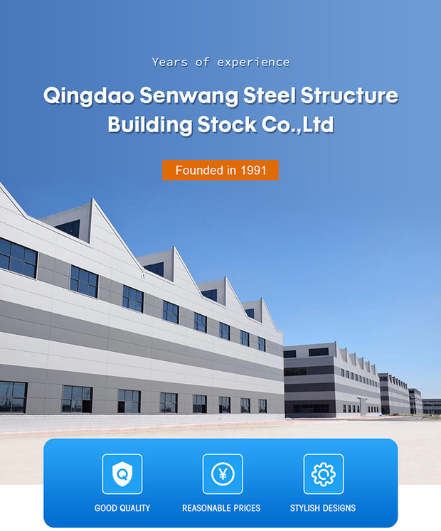 Warehouse Steel Structure Commercial Building Prefabricated Metal Buildings