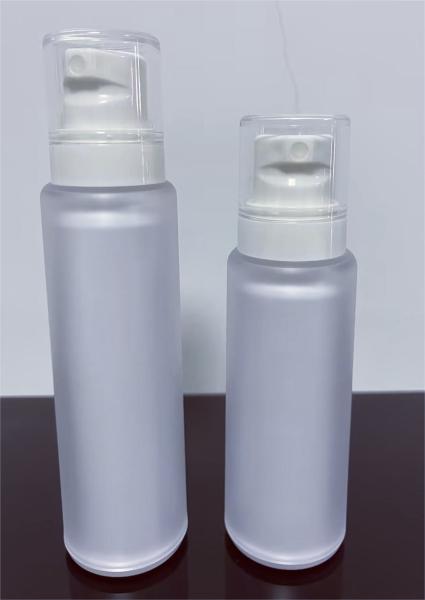Buy cheap Frosted Semi Transparent Fine Mist Hair Spray Bottle 100ml 120ml Ultra Fine Continuous Mist Sprayer For Hair Care from wholesalers