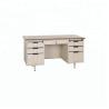 Buy cheap Wooden Desktop 1.2 MM Thick Metal Frame Steel Computer Table from wholesalers