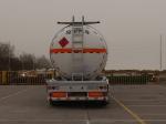 46000 Liter Stainless Steel Crude Oil Fuel Tanker Semi Trailer for Truck