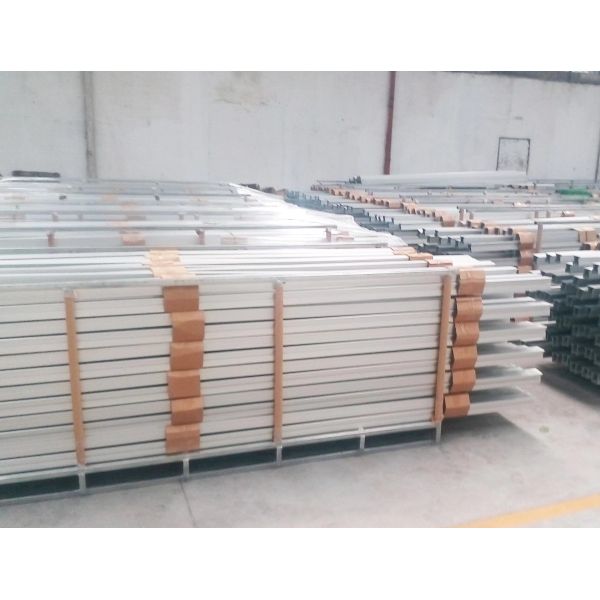 Anodized PV Solar Panel Installation Ground Mounting System for Maximum Efficiency