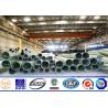 Buy cheap 2.5mm High Voltage 10Kv - 220Kv Tapered Steel Poles from wholesalers