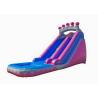 Buy cheap Commercial Grade 0.55mm Backyard Kids Inflatable Water Slide With Attached Pool from wholesalers