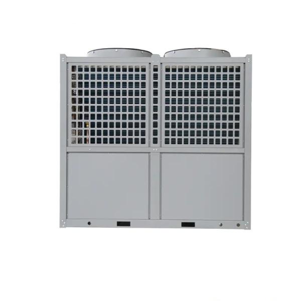 60kw Heating And Cooling Heat Pump R410A Galvanzied Sheet Shell In Tude Air