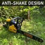 16inch Outdoor Forestry Woodworking Chainsaw 2 Stroke 42cc Gasoline