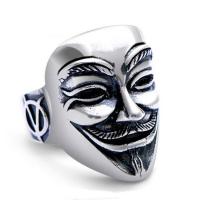 Buy cheap 925 Sterling Silver Ring Mask Design Men Ring (055677 ) product