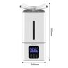 Buy cheap Intelligent Cool Mist Ultrasonic Humidifier Rotary Knob 13L Greenhouse Fruit Vegetable Supermarket Humidifier from wholesalers