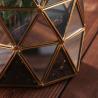 Buy cheap 16 * 14 * 40cm Decorative Planter , Metal / Glassless Geometric Terrarium from wholesalers