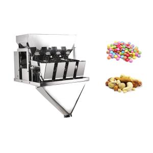 Quality Rice Sugar Food Snack Weighing 4 Heads Linear Weigher 500g 1000g for sale Buy cheap Rice Sugar Food Snack Weighing 4 Heads Linear Weigher 500g 1000g product