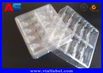 2ml 10 Vials Transparent Pharmaceutical Blister Packaging With Labels