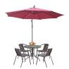 Buy cheap 160gsm Polyester Fabric Cover Strong Structure Outdoor Beach Umbrella from wholesalers